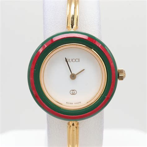 ebay ca gucci watch interchangeable|gucci watch replacement bezel.